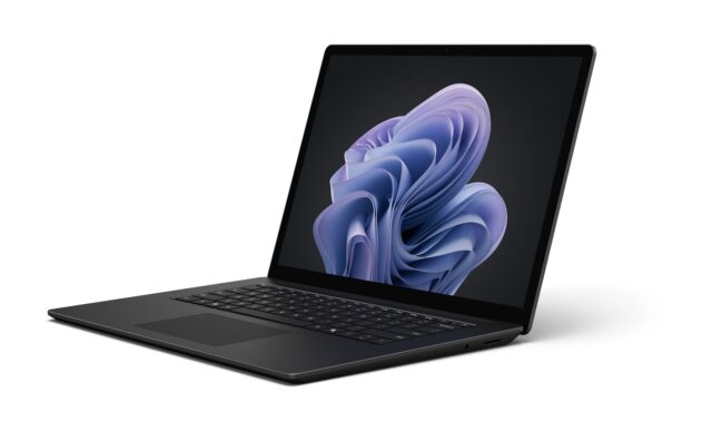 Microsoft Surface Laptop 6 Intel Core Ultra 7 165H 38.1 cm (15 ) Touchscreen 32 GB LPDDR5x-SDRAM 512 GB SSD Wi-Fi 6E (802.11ax) Windows 11 Pro Black - imagine 2