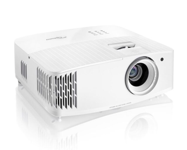 Optoma UHD38x data projector Standard throw projector 4000 ANSI lumens DLP 4K (4096x2400) 3D White - imagine 5