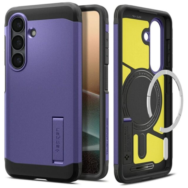 Case Spigen Tough Armor MagSafe for Samsung Galaxy S26+ purple - imagine 7