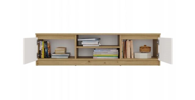 RTV 140 MALWA OAK ARTISAN/WHITE - imagine 7