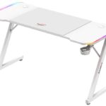Huzaro Hero 3.3 White  RGB - gaming table