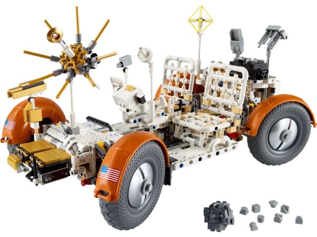 LEGO TECHNIC 42182 NASA Apollo Lunar Roving Vehicle - LRV - imagine 3