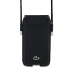 Lacoste PhoneSleeve LCPSP15XPVCK XL black Universal Phone Sleeve Crossbody Petit Pique - imagine 4
