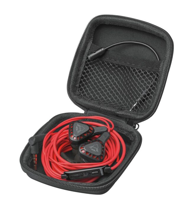 Trust TRU GXT 408 Headset In-ear 3.5 mm connector Black  Red - imagine 7