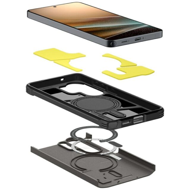 Spigen Tough Armor Mag MagSafe case for Samsung Galaxy S26 Ultra gunmetal - imagine 6