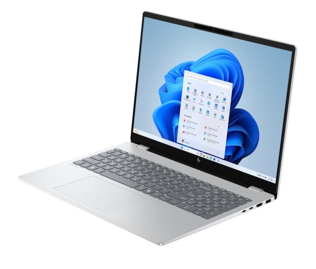 HP OmniBook 7 16-az0222nw Core 5 210H 16 2K 300nits AG 16GB DDR5 5200 SSD512 Intel Graphics Cam 5 Mpx IR 70Wh Win11 Glacial Silver 2Y - imagine 7