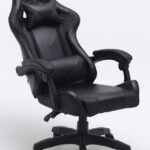 Topeshop FOTEL REMUS CZERŃ office/computer chair Padded seat Padded backrest