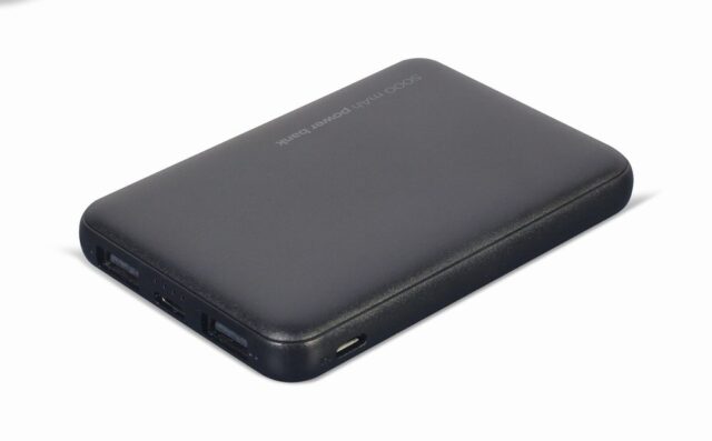 Gembird PB05-02 power bank Lithium Polymer (LiPo) 5000 mAh Black - imagine 5