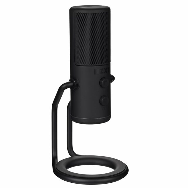 NZXT Capsule Black PC microphone - imagine 2
