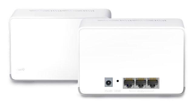 Mercusys HALO H70X (2-PACK) Dual-band (2.4 GHz / 5 GHz) Wi-Fi 6 (802.11ax) White 3 Internal - imagine 2