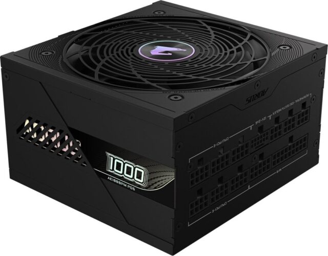 Power Supply Gigabyte Aorus Elite Platinum ATX 3.1 1000W - imagine 4