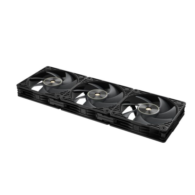 ASUS ProArt PF120 Fan PWM Black 3in1 Computer case 12 cm 3 pc(s) - imagine 3