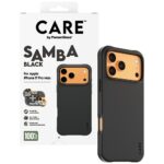 Case CARE by PanzerGlass Fashionable Samba MagSafe for iPhone 17 Pro Max black - imagine 4