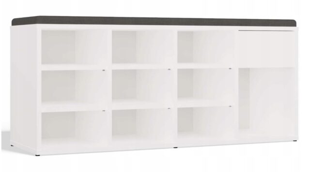 TALLIN shoe cabinet  white - imagine 2