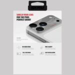 Camera Lens Glass Skinarma Sonix Full Aluminium for iPhone 17 Pro Max silver - imagine 3