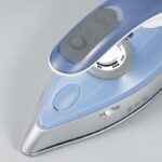 Severin BA 3234 iron Dry & Steam iron Stainless Steel soleplate 1000 W Blue  Silver - imagine 4
