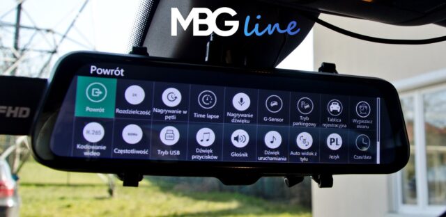 Video recorder mirror MBG LINE HS900 Pro Sony - imagine 5