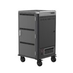 EWENT PORTABLE DEVICE MANAGEMENT CART/CABINET BLAC - imagine 2