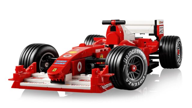 LEGO ICONS 11375 Ferrari F2004 & Michael Schumacher - imagine 4