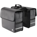 Bicycle Double Pannier Bag West Biking  36l black