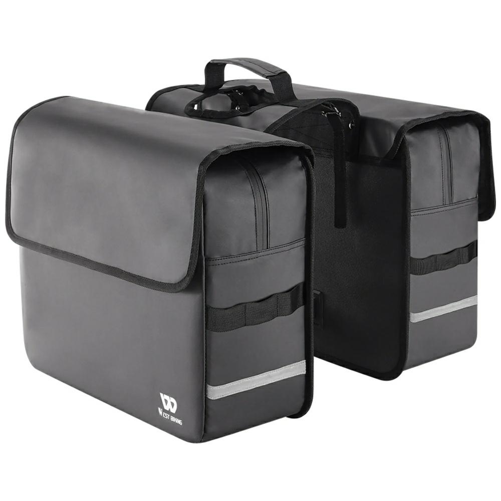 cps-6ec13cdf631bc0e8c0965c6d89dc028d-2026-03-28-15-41-46 Bicycle Double Pannier Bag West Biking 36l black - imagine 1