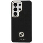 Case Guess Rhinestone Round Logo MagSafe for Samsung Galaxy S26 Ultra black - imagine 3
