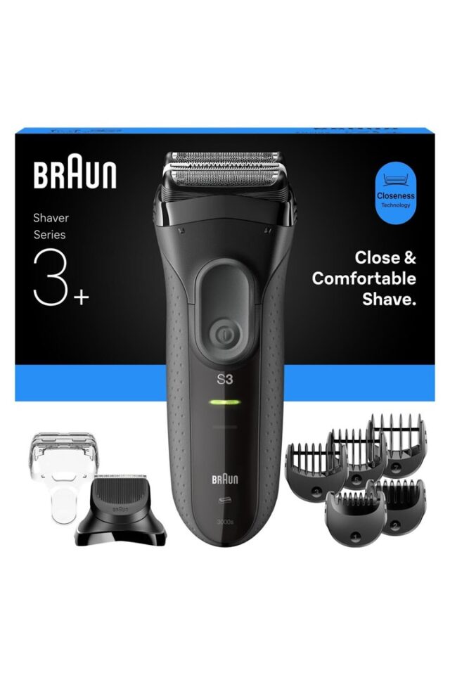SHAVER 3000BT BLACK/GREY BRAUN - imagine 3