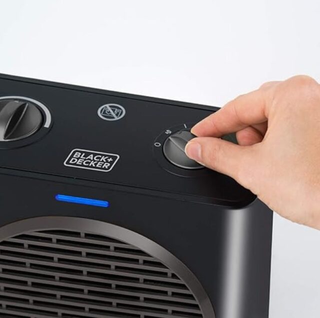 Black+Decker BXSH1500E PTC fan heater - imagine 3