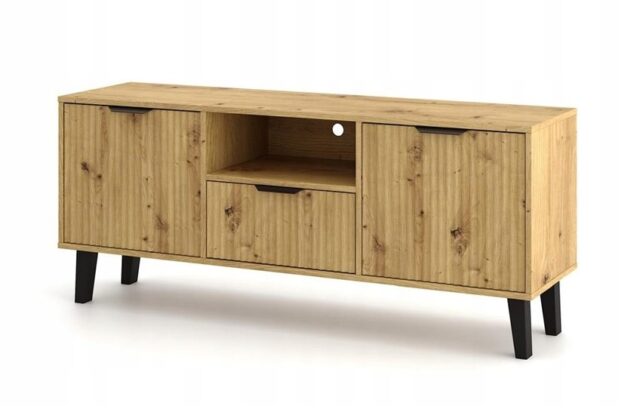 RTV SCANDI 2D1S SLIM ARTISAN OAK - imagine 3
