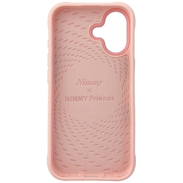 Case Nimmy Glasses Cool Dog for iPhone 17 pink - imagine 3