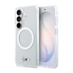 Case BMW IML Shockproof Metal Logo       MagSafe for Samsung Galaxy S26 transparent