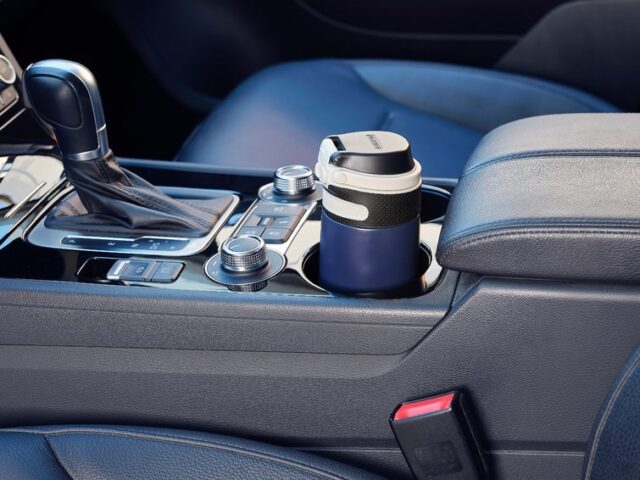 Leifheit 03247 travel mug 350 ml Black  Blue Stainless steel - imagine 7