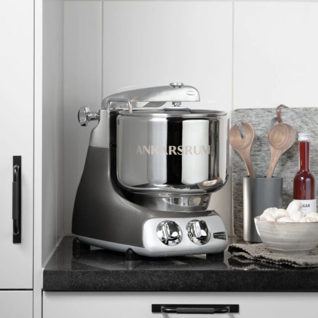 Ankarsrum Assistent Original Stand mixer 1500 W Black  Chrome - imagine 3