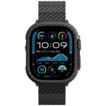 Case PITAKA Air Case for Apple Watch Ultra 1/2/3 (49 mm) black and grey - imagine 4