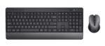Trust Trezo keyboard Mouse included Universal RF Wireless QWERTY US English Black - imagine 2
