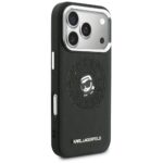 Etui Karl Lagerfeld Point & Karl Sketch   MagSafe do iPhone 17 Pro czarny - imagine 4