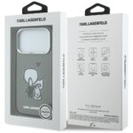 Etui Karl Lagerfeld Karl & Choupette      Back MagSafe do iPhone 17 Pro czarny - imagine 8
