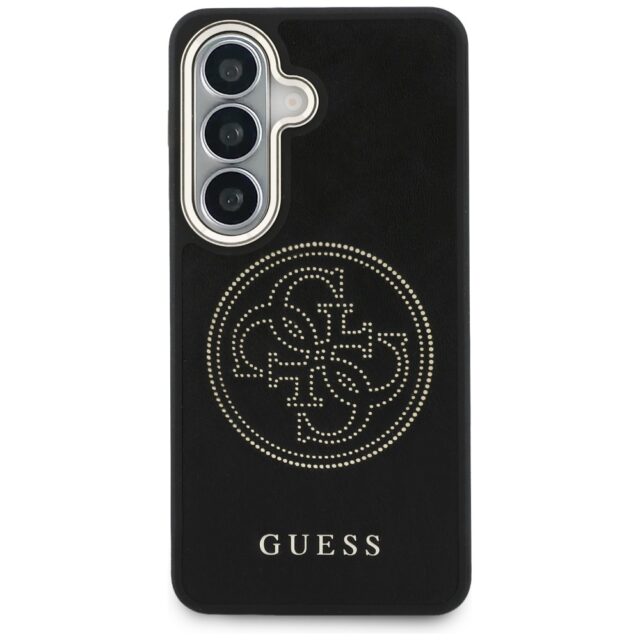 Case Guess Perforated Logo MagSafe for    Samsung Galaxy S26 black - imagine 4