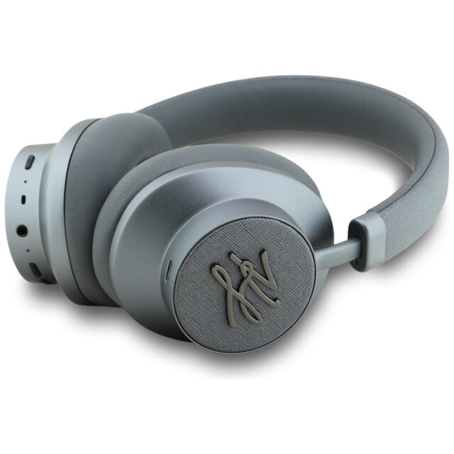 Headphones Karl Lagerfeld Grained Initials Bluetooth ANC gray - imagine 2