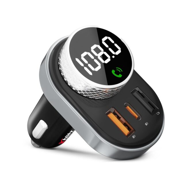 XBLITZ HANDS-FREE KIT WITH FM TRANSMITTER X450 - imagine 2