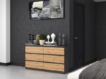 Topeshop M6 140 ANT/ART KPL chest of drawers - imagine 6