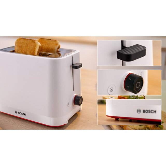 My Moment BOSCH TAT3M121 toaster (white) - imagine 5