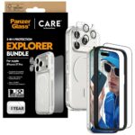 CARE by PanzerGlass Flagship Explorer 3in1 Case + Glass + Lens Protection Kit for iPhone 17 Pro - imagine 4
