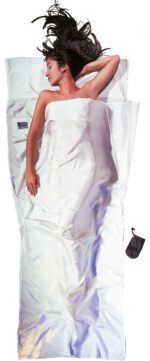 Cocoon TravelSheet Silk Adult Rectangular sleeping bag White