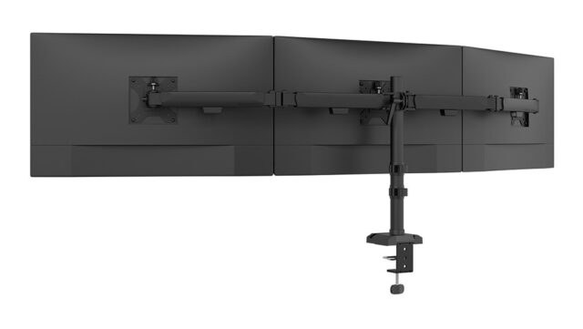 Desk mount for 3 monitors 10-27 - imagine 4
