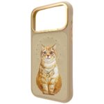 Etui Nimmy Lucky Fashion Cat MagSafe do   iPhone 17 Pro Max brązowy - imagine 2