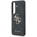 Case Guess 4G Big Metal Logo for Samsung  Galaxy S26 Plus black - imagine 7
