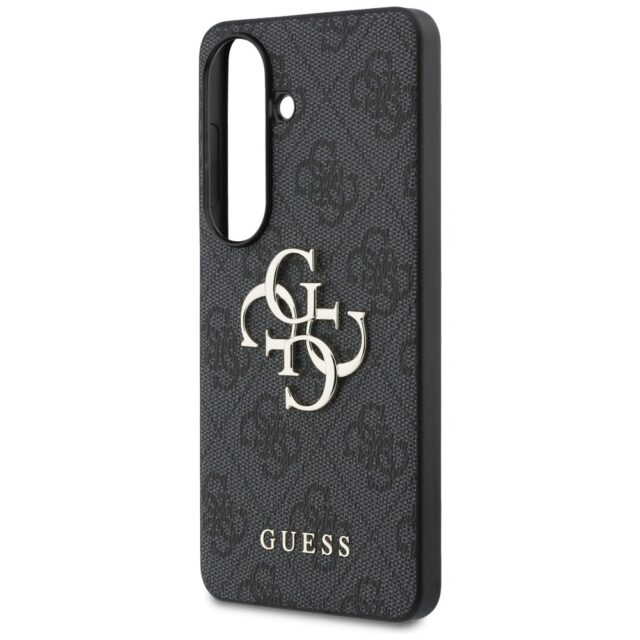 Case Guess 4G Big Metal Logo for Samsung  Galaxy S26 Plus black - imagine 7