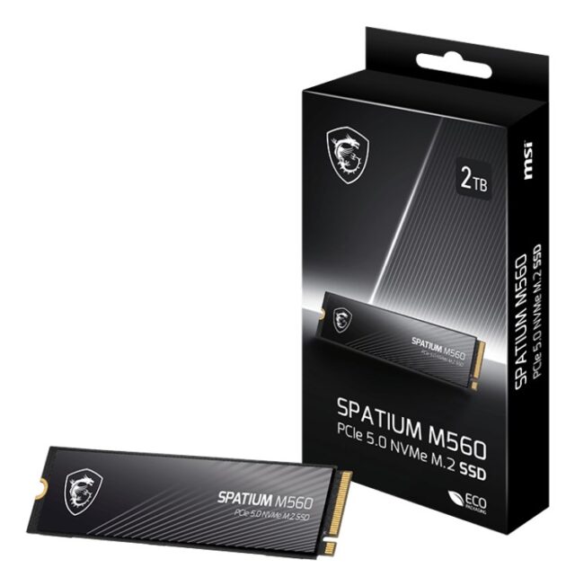 MSI Spatium M560 PCIE 5.0 NVME M.2 1TB PCI Express 5.0 3D NAND - imagine 5