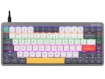 Mechanical keyboard Tracer FINA 84 Grey (Outemu Red Switch) TRAKLA47279 - imagine 2
